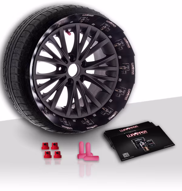 Wrapper Wrapper, kit verniciatura 4 cerchi