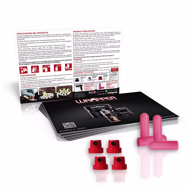 Wrapper Wrapper, kit verniciatura 4 cerchi
