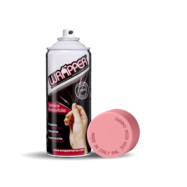 Wrapper Wrapper, pellicola spray rimovibile, 400 ml - Rosa chiaro - Ral 3015