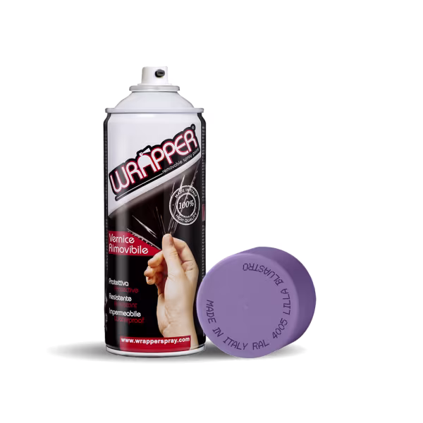 Wrapper Wrapper, pellicola spray rimovibile, 400 ml - Lilla bluastro - Ral 4005