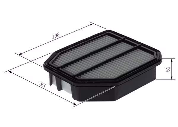 BOSCH Filtro aria