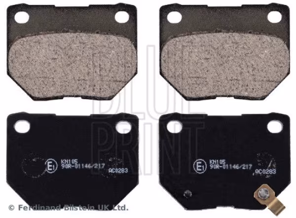 BLUE PRINT Kit pastiglie freno, Freno a disco