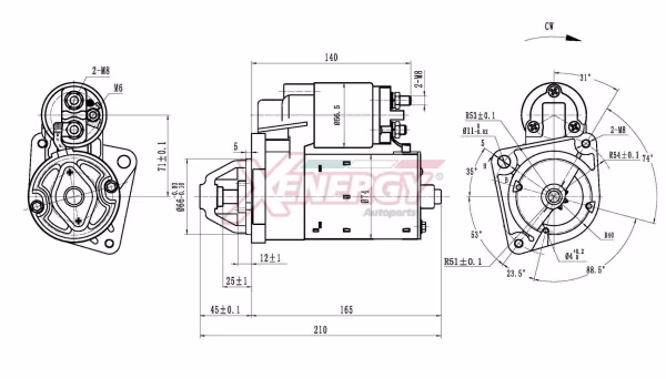 AP XENERGY Motorino d\'avviamento