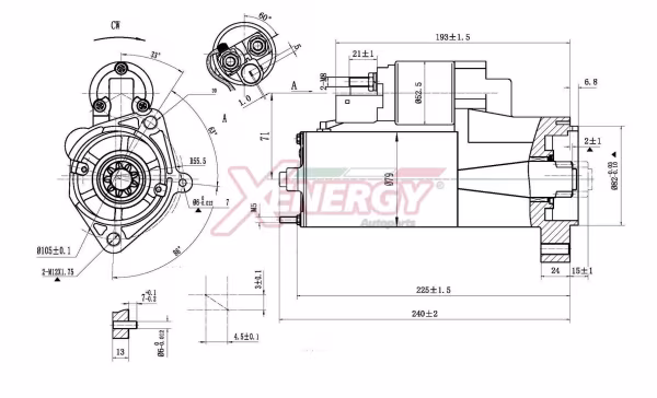 AP XENERGY Motorino d\'avviamento