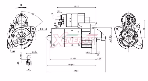 AP XENERGY Motorino d\'avviamento