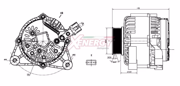 AP XENERGY Alternatore