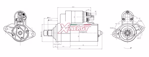 AP XENERGY Motorino d\'avviamento