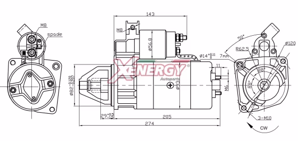 AP XENERGY Motorino d\'avviamento