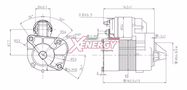 AP XENERGY Motorino d\'avviamento