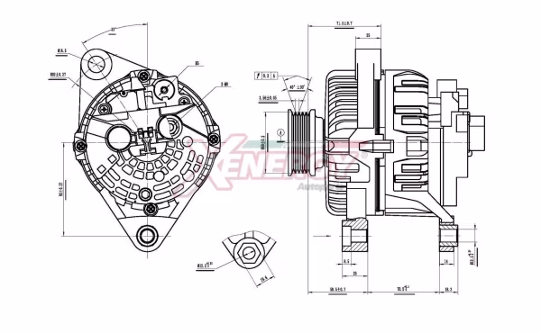 AP XENERGY Alternatore