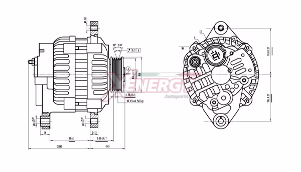 AP XENERGY Alternatore