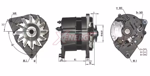 AP XENERGY Alternatore