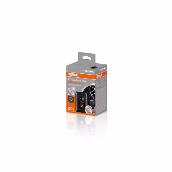ams-OSRAM Tester/Gonfiatore pneumatici ad aria compressa