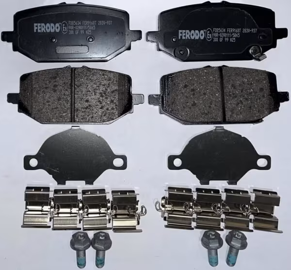 FERODO Kit pastiglie freno, Freno a disco