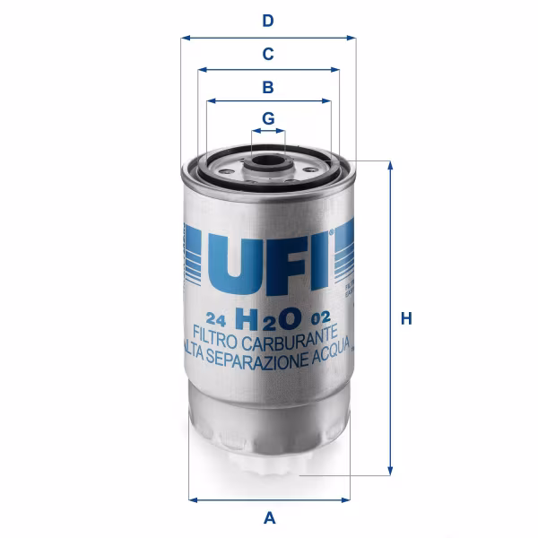 UFI Filtro carburante