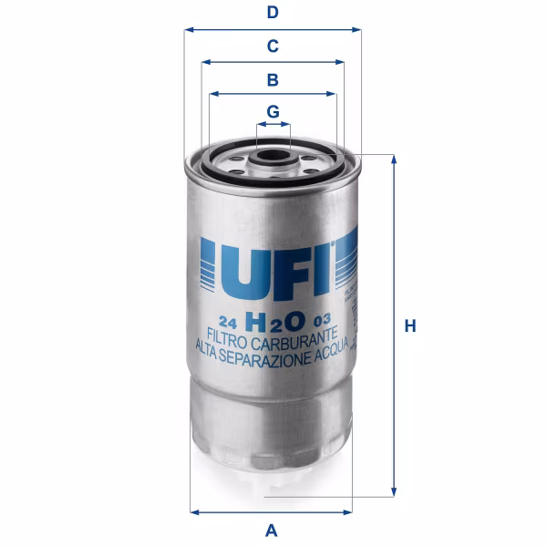 UFI Filtro carburante