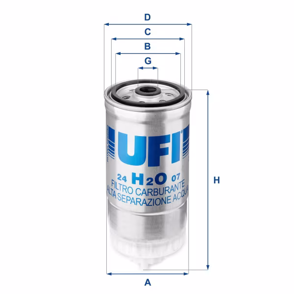 UFI Filtro carburante