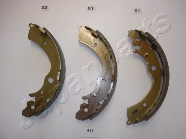 JAPANPARTS Kit ganasce freno