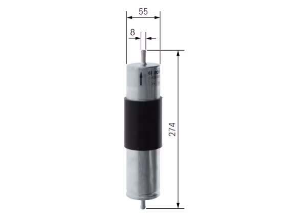 BOSCH Filtro carburante