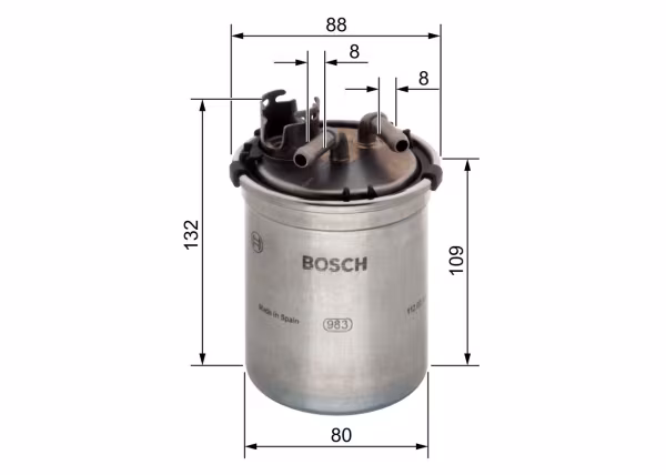 BOSCH Filtro carburante
