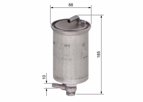 BOSCH Filtro carburante