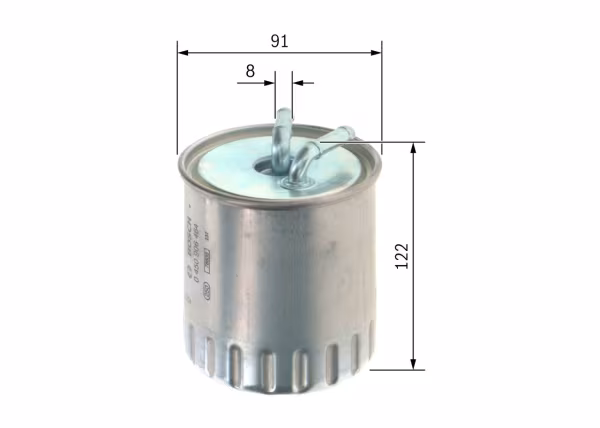 BOSCH Filtro carburante