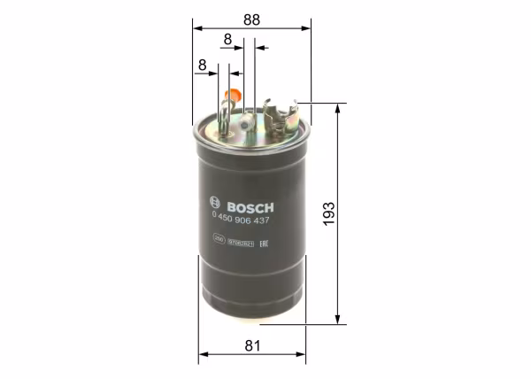 BOSCH Filtro carburante