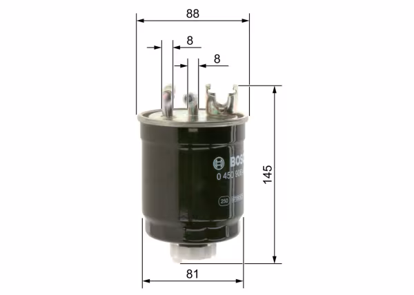 BOSCH Filtro carburante