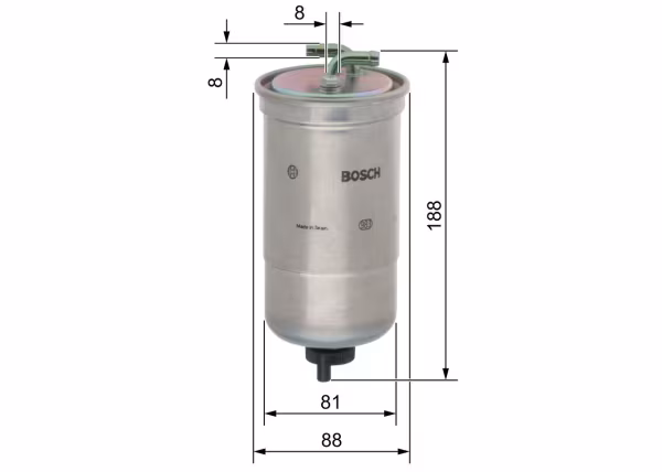 BOSCH Filtro carburante