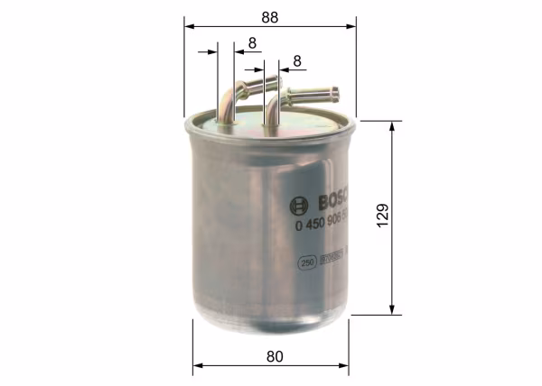 BOSCH Filtro carburante