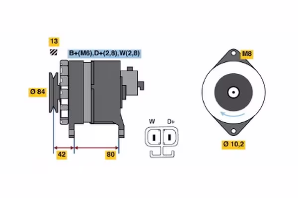 BOSCH Alternatore