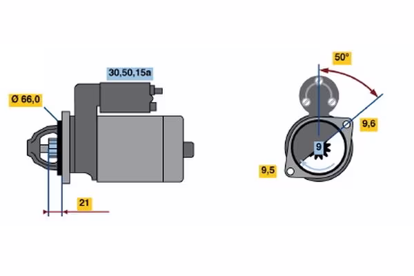 BOSCH Motorino d\'avviamento