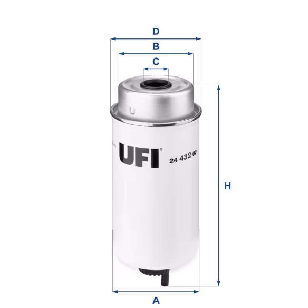 UFI Filtro carburante