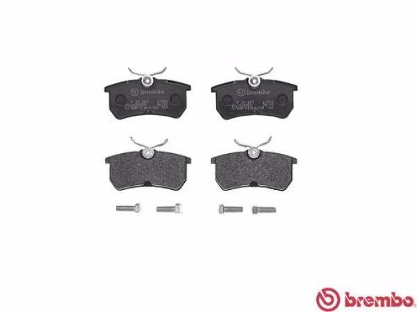 BREMBO Kit pastiglie freno, Freno a disco