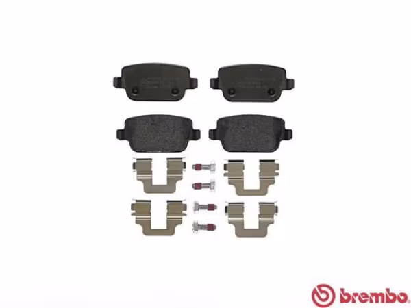 BREMBO Kit pastiglie freno, Freno a disco