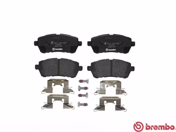 BREMBO Kit pastiglie freno, Freno a disco