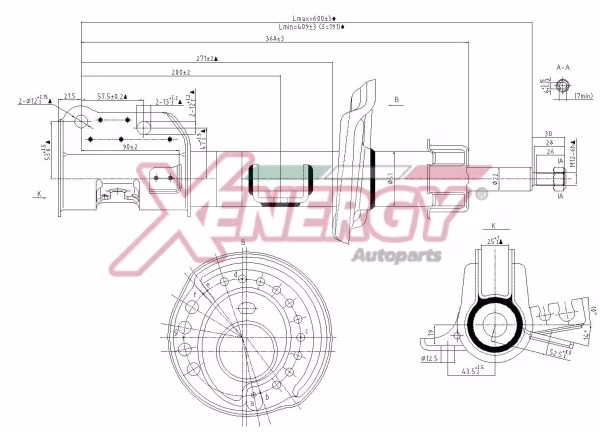 AP XENERGY Ammortizzatore