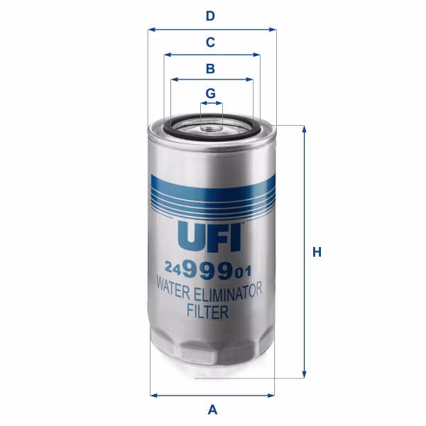 UFI Filtro carburante