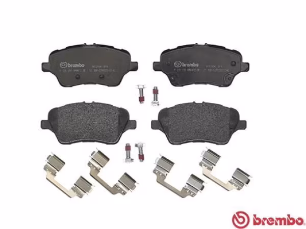 BREMBO Kit pastiglie freno, Freno a disco