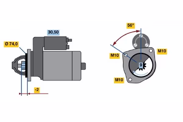 Motorino d\'avviamento