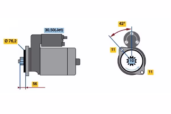 BOSCH Motorino d\'avviamento