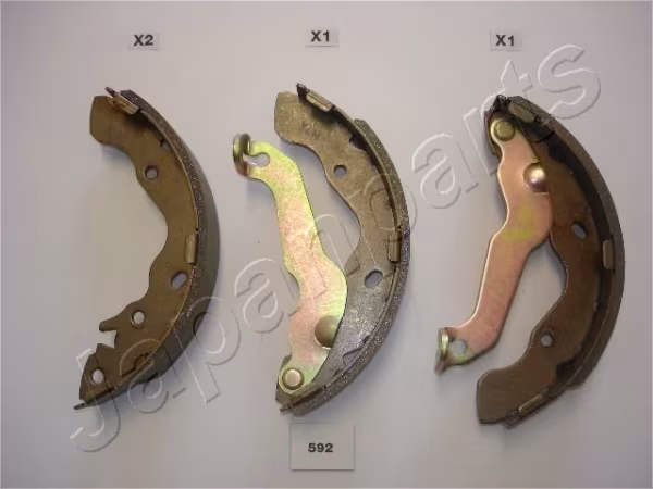 JAPANPARTS Kit ganasce freno