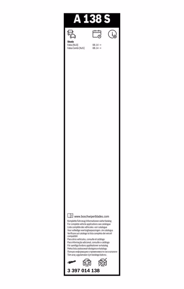 BOSCH Spazzola tergi