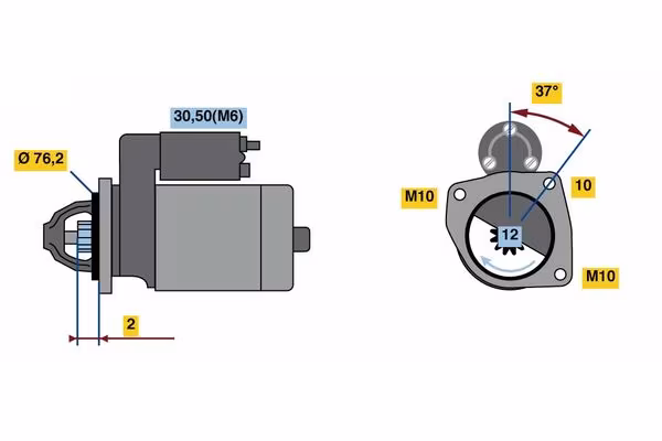 BOSCH Motorino d\'avviamento