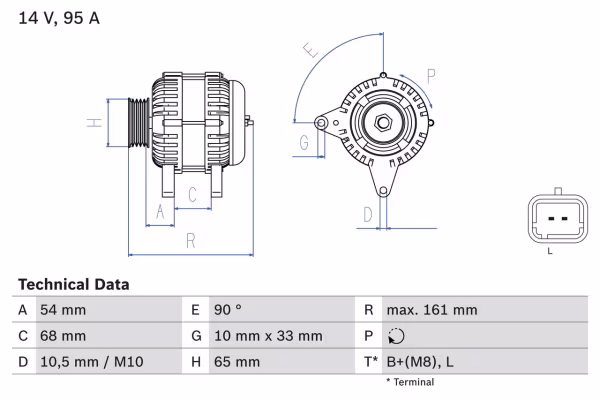 BOSCH Alternatore