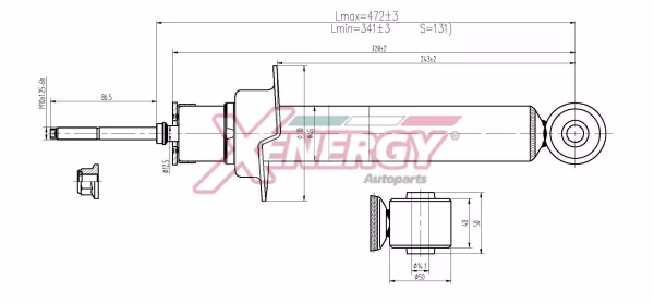 AP XENERGY Ammortizzatore