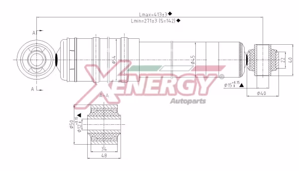 AP XENERGY Ammortizzatore