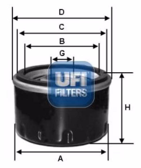UFI Filtro olio
