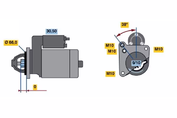 BOSCH Motorino d\'avviamento