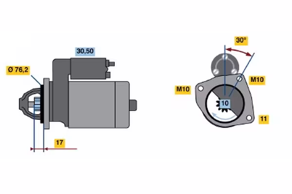 BOSCH Motorino d\'avviamento